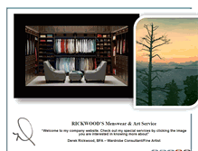 Tablet Screenshot of derekrickwood.com
